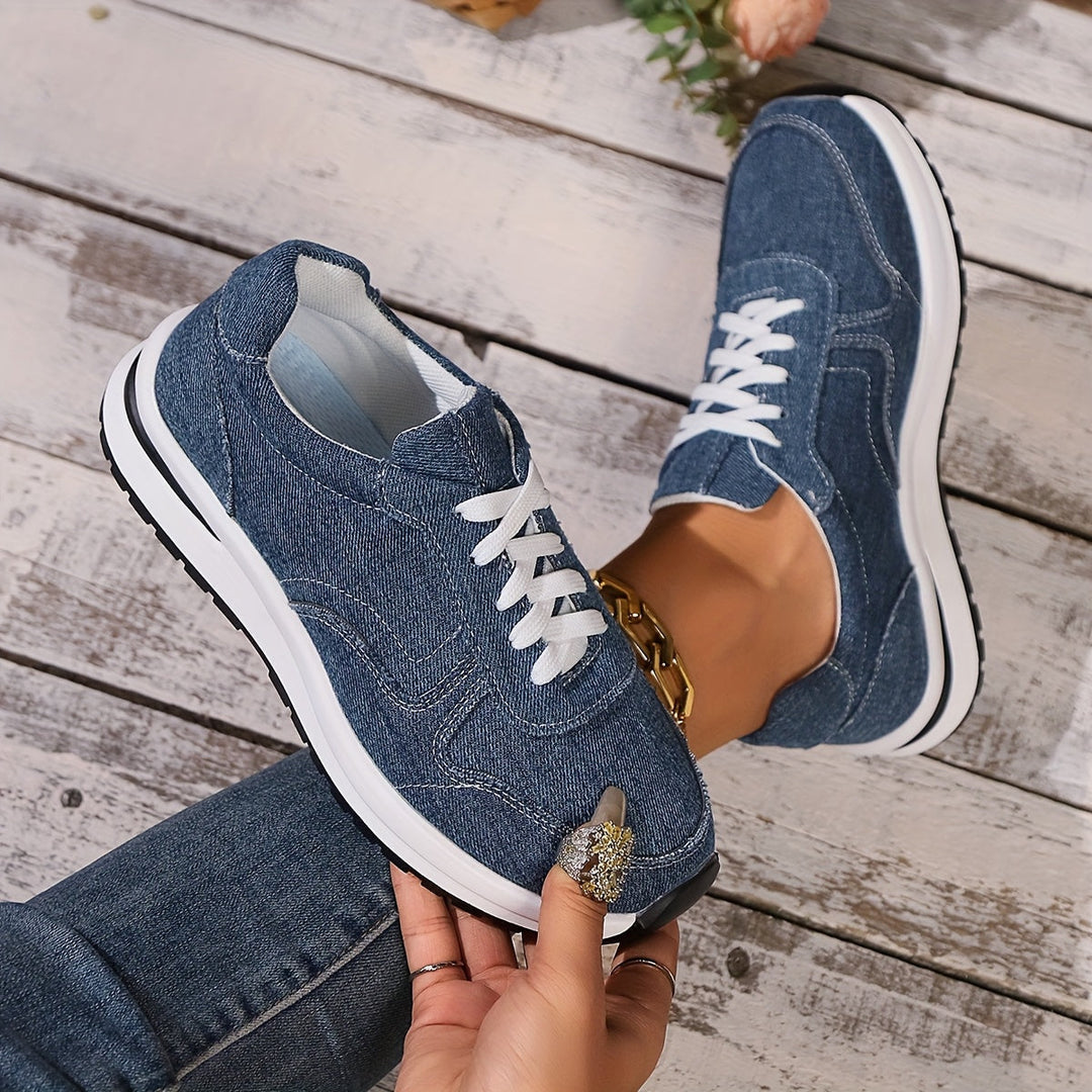 Liv™ Orthopedic Denim Sneakers