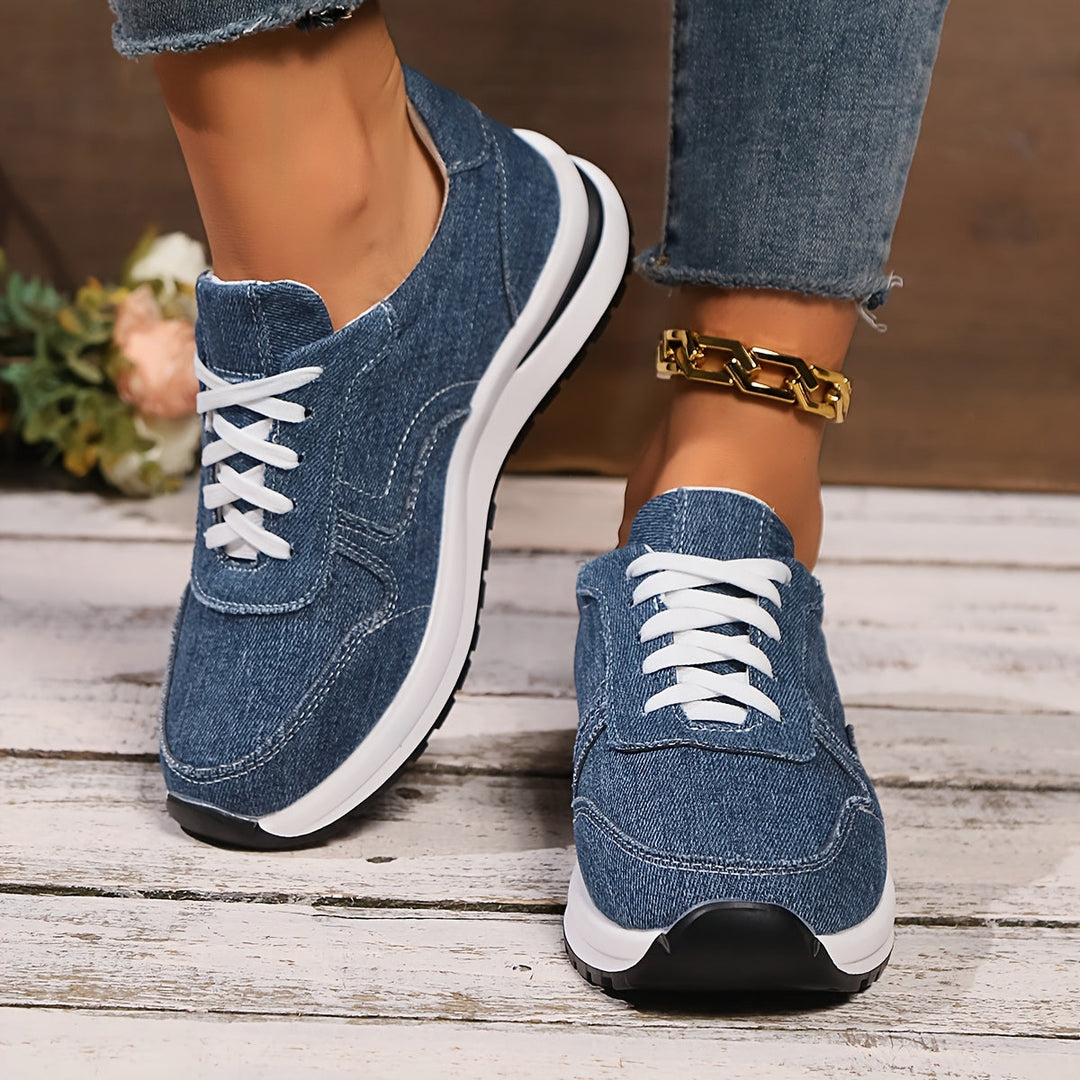 Liv™ Orthopedic Denim Sneakers