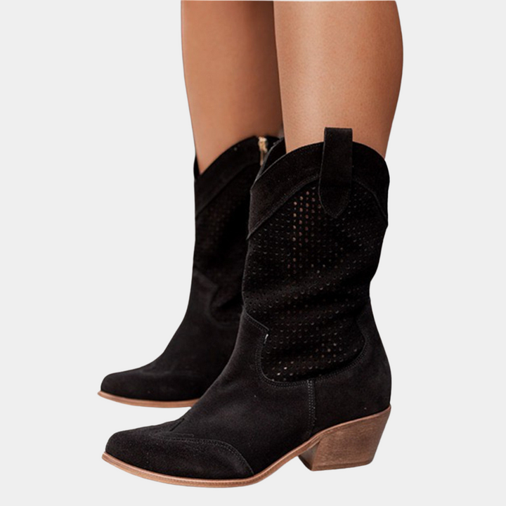Elodie™ Cowboy Style Orthopedic Boots