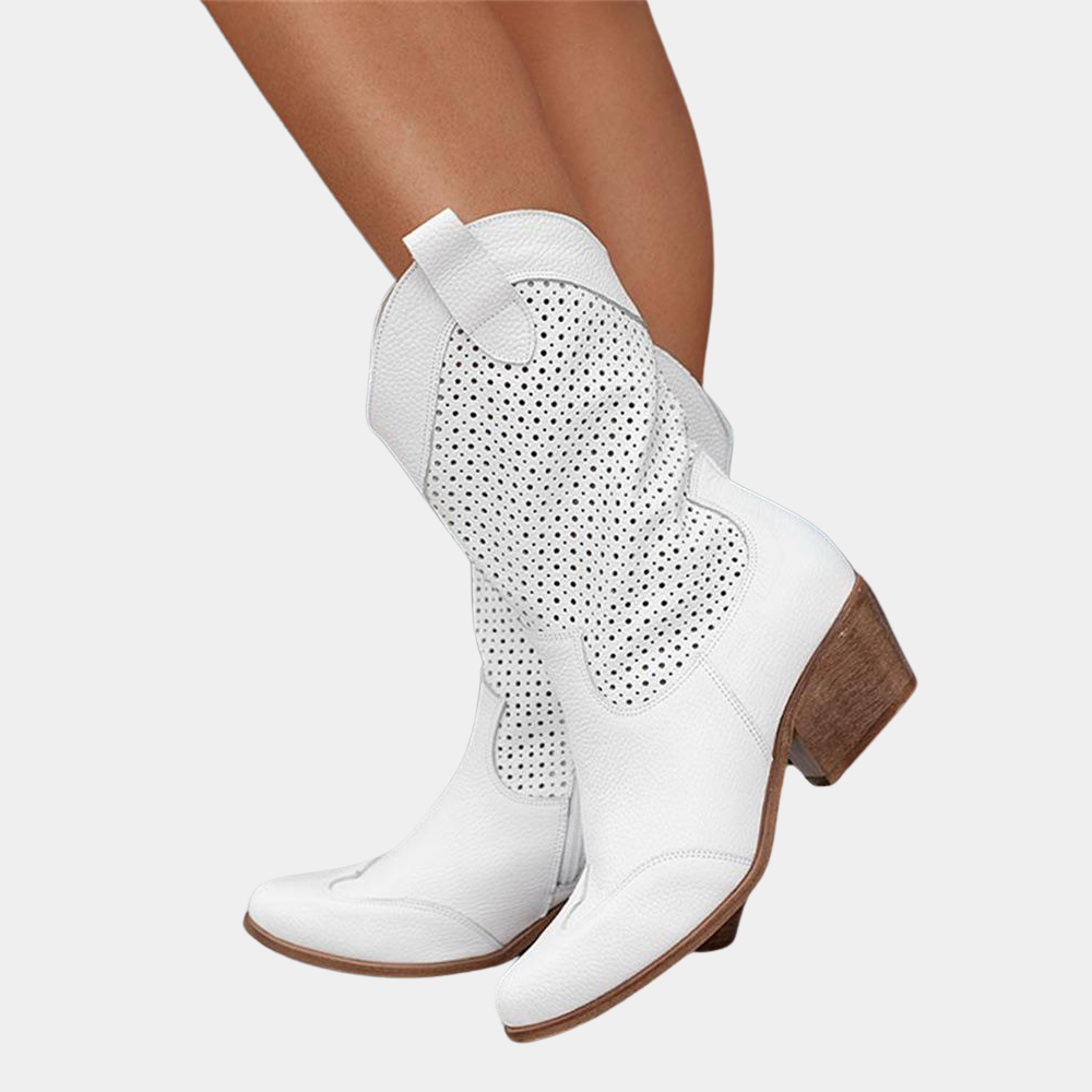 Elodie™ Cowboy Style Orthopedic Boots