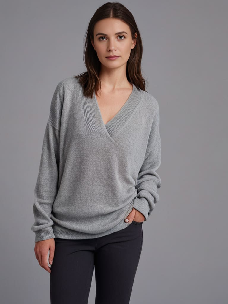 Charlotte™ V-Neck Cashmere Pullover