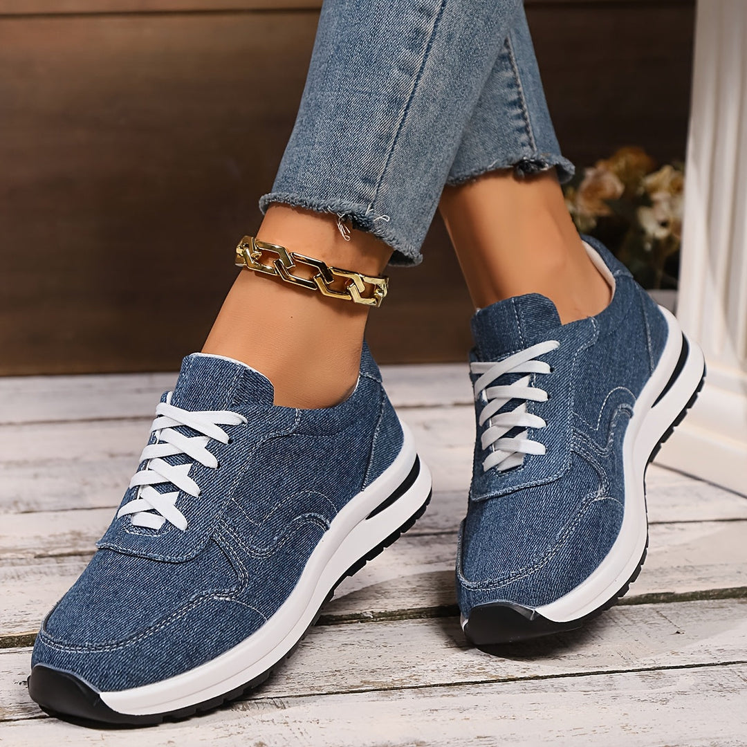 Liv™ Orthopedic Denim Sneakers