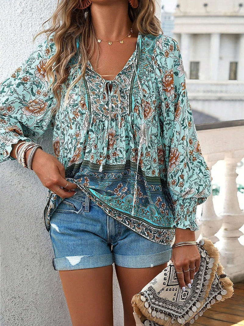 Lorenae™ Summer Floral Top