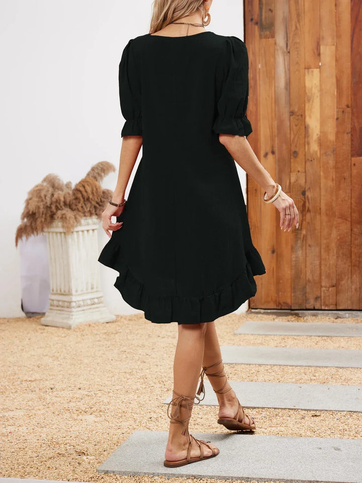 Jelina™ Half-Sleeve Casual Dress