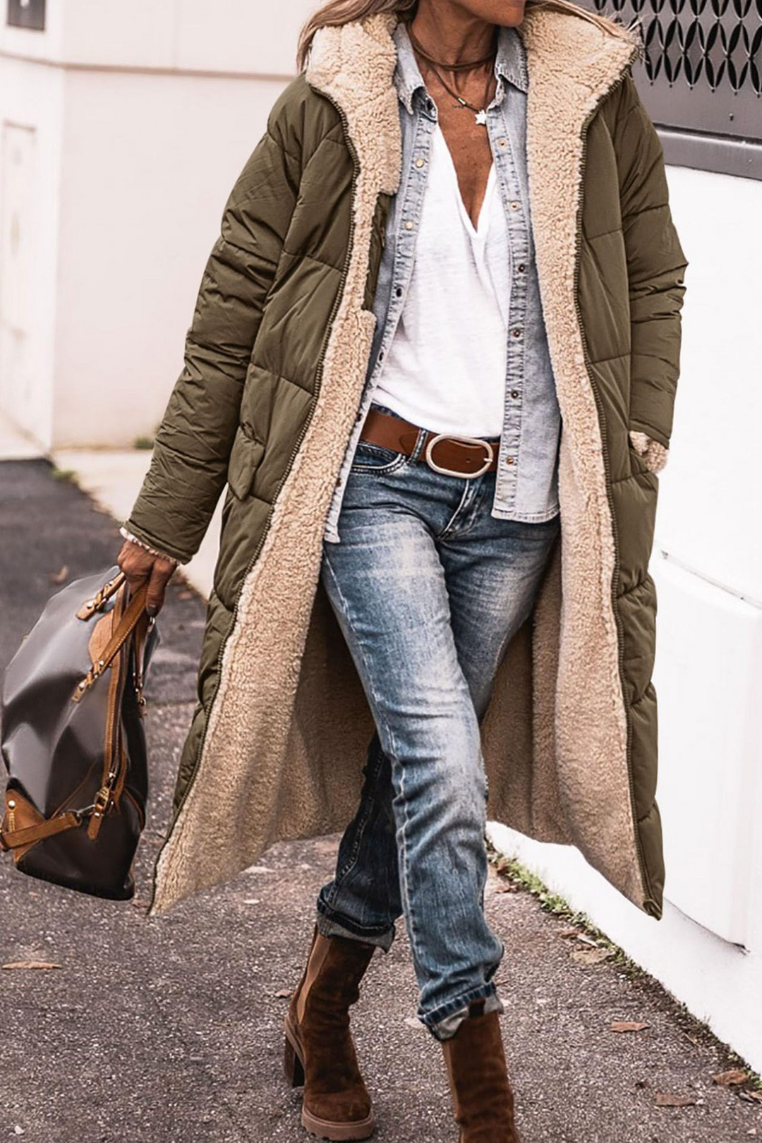 Lucy™ Luxe Reversible Sherpa Coat