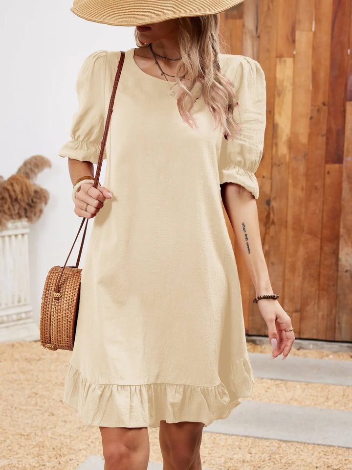 Jelina™ Half-Sleeve Casual Dress