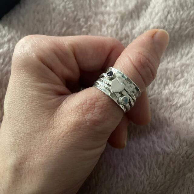 Felicity - Spinner Heart Ring