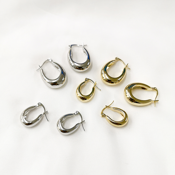 Dahlia – Vintage Golden Basket Earrings