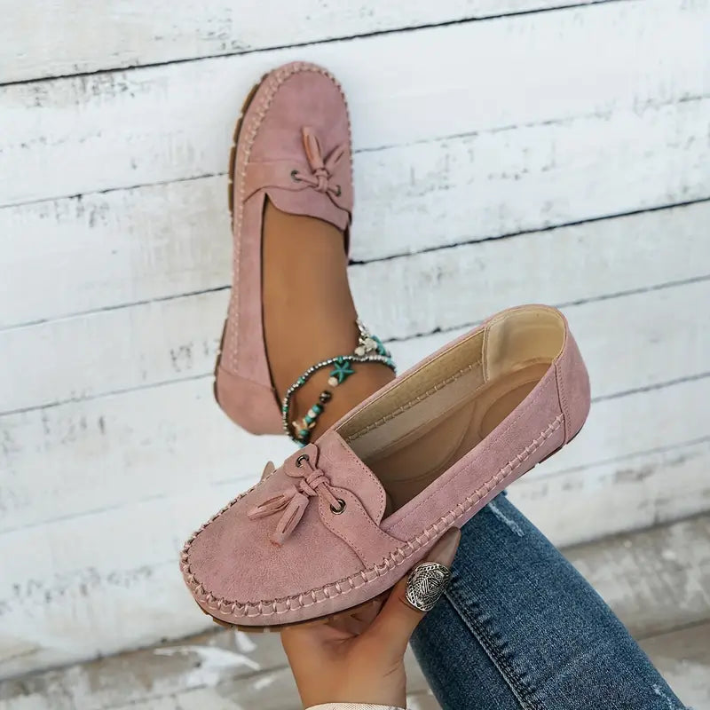 Callie™ Casual Tassel Moccasins