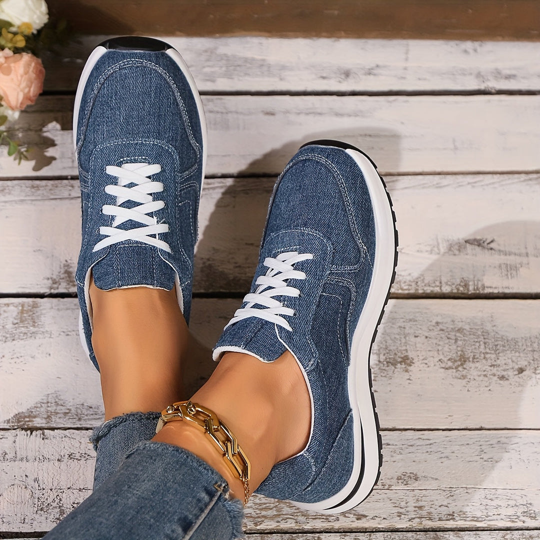 Liv™ Orthopedic Denim Sneakers