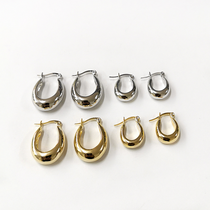 Dahlia – Vintage Golden Basket Earrings