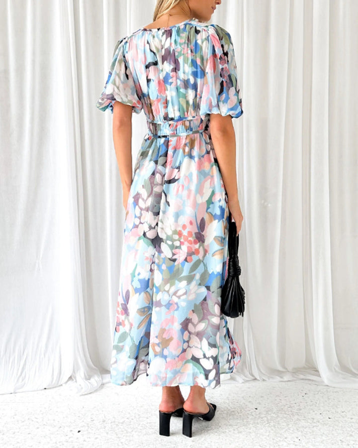 Esline™ Floral Maxi Dress