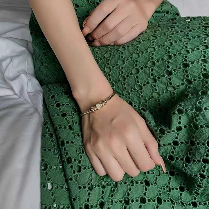 Journee - Adjustable Bracelet with Golden Charms