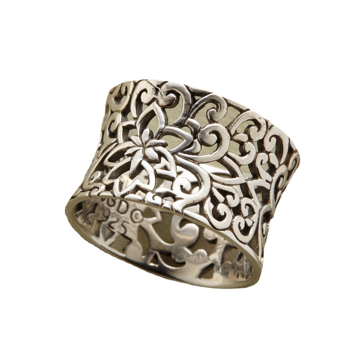 Erin – Vintage Silver Hollow Ring
