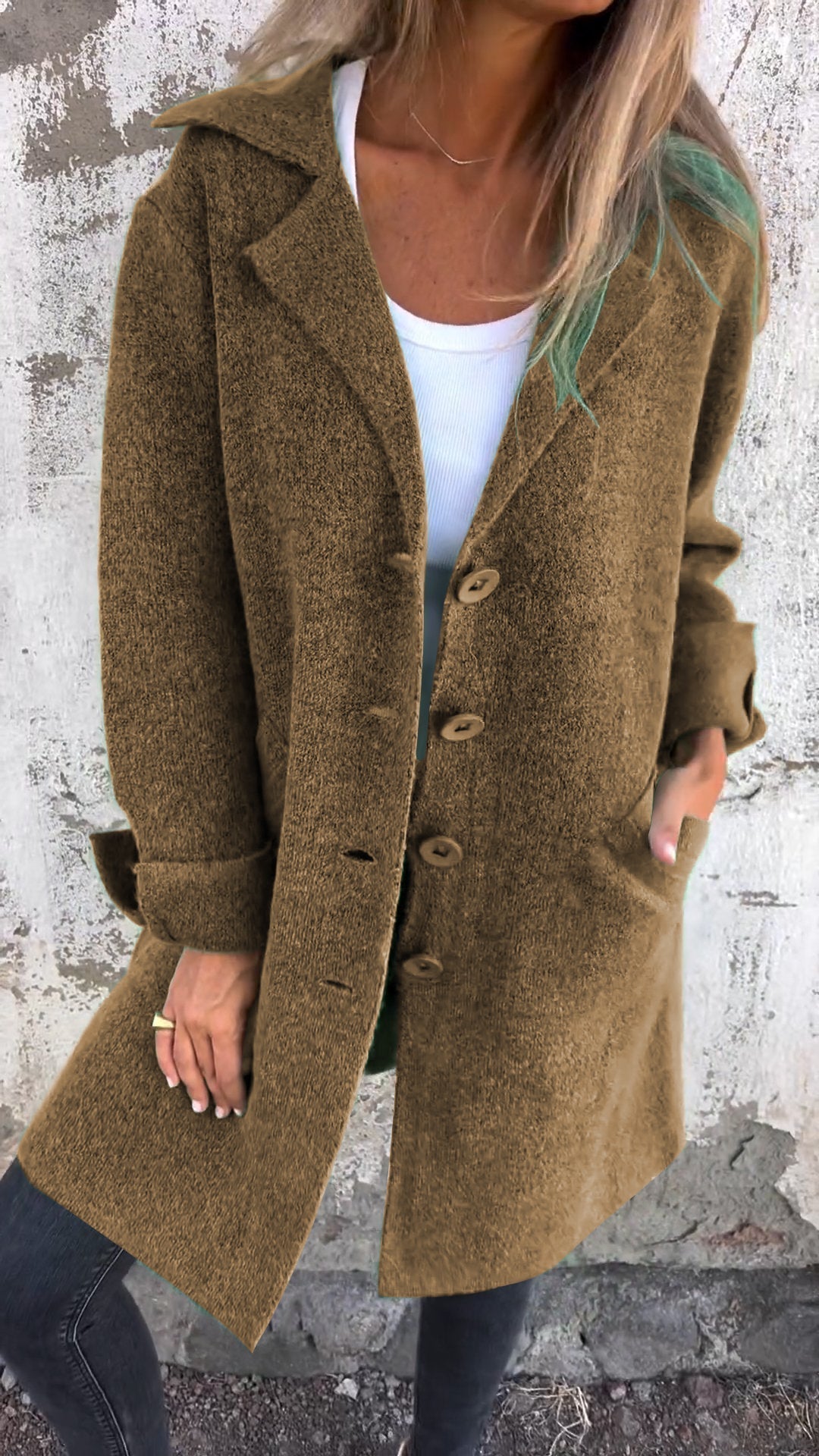 Ravie™ Long Knit Coat