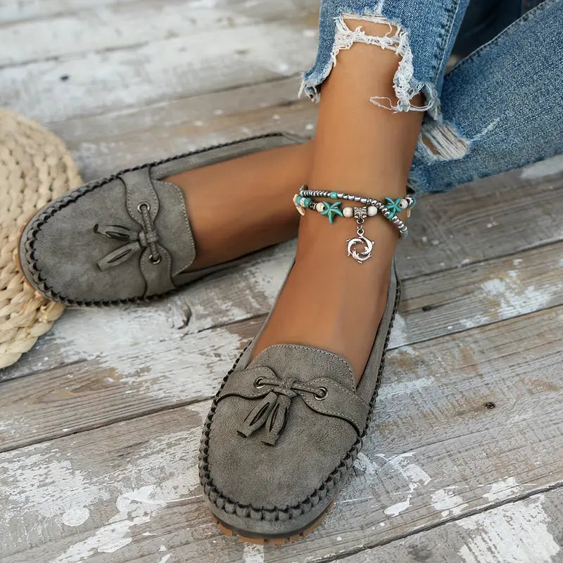 Callie™ Casual Tassel Moccasins
