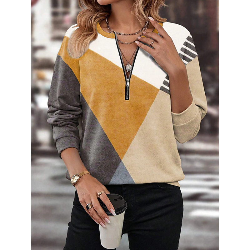 Margot™ Soft Geometric Sweatshirt
