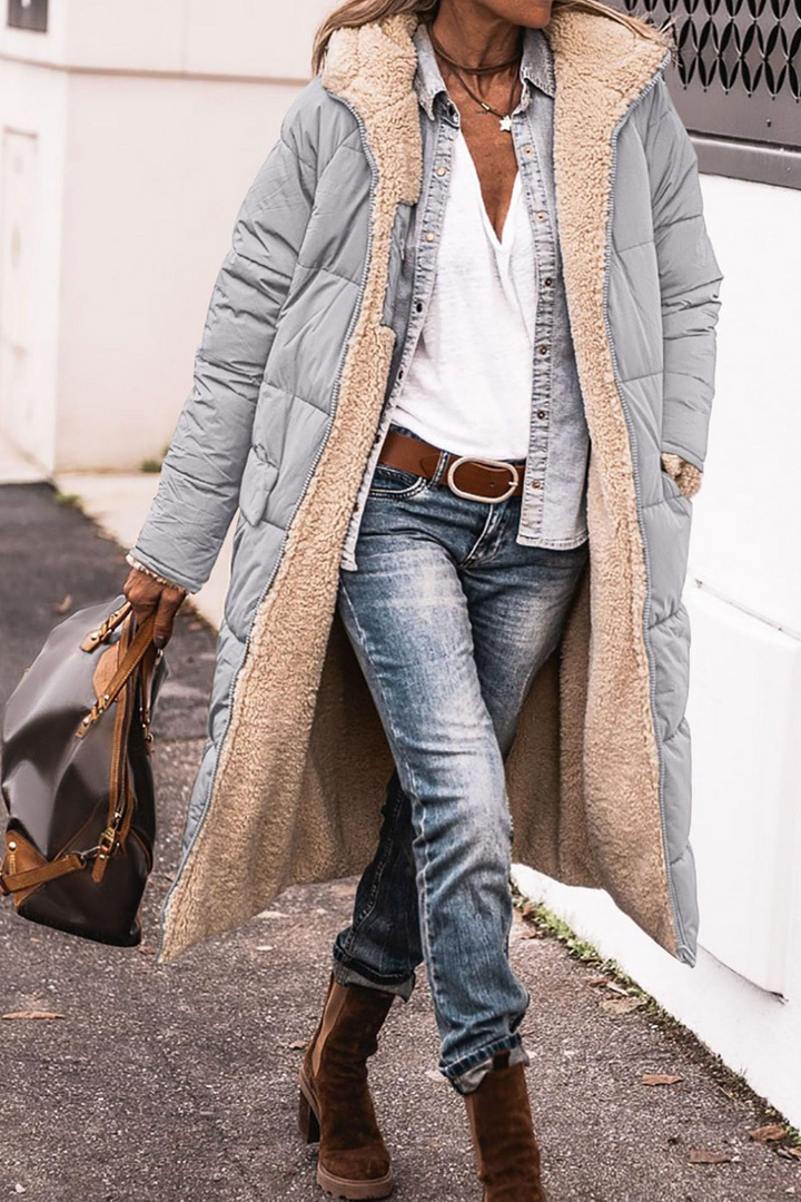 Lucy™ Luxe Reversible Sherpa Coat