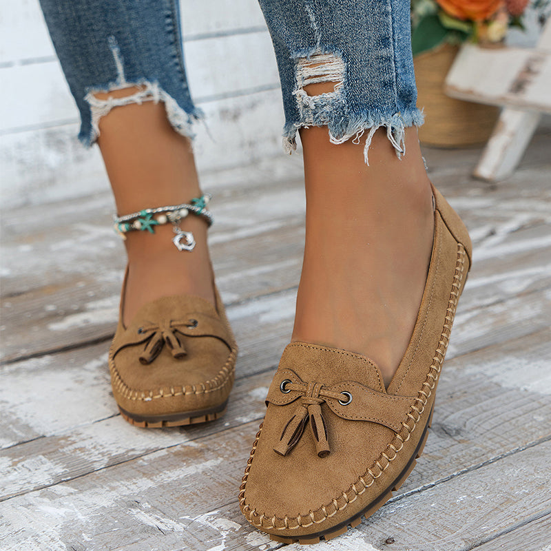 Callie™ Casual Tassel Moccasins