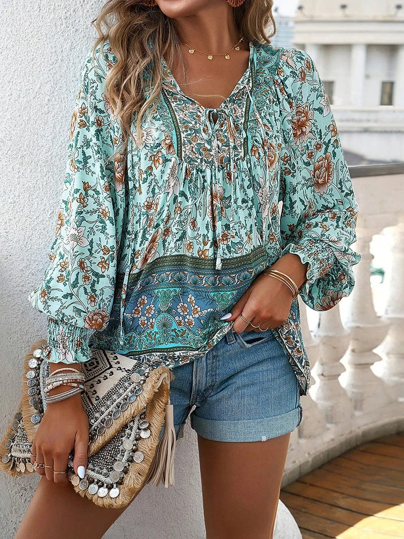 Lorenae™ Summer Floral Top