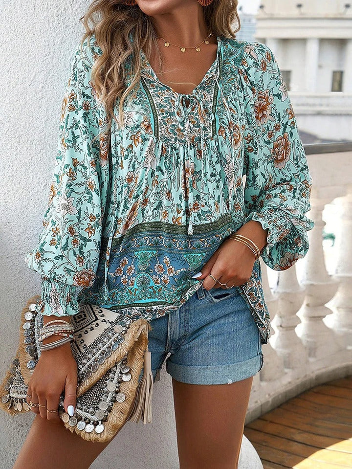 Lorenae™ Summer Floral Top