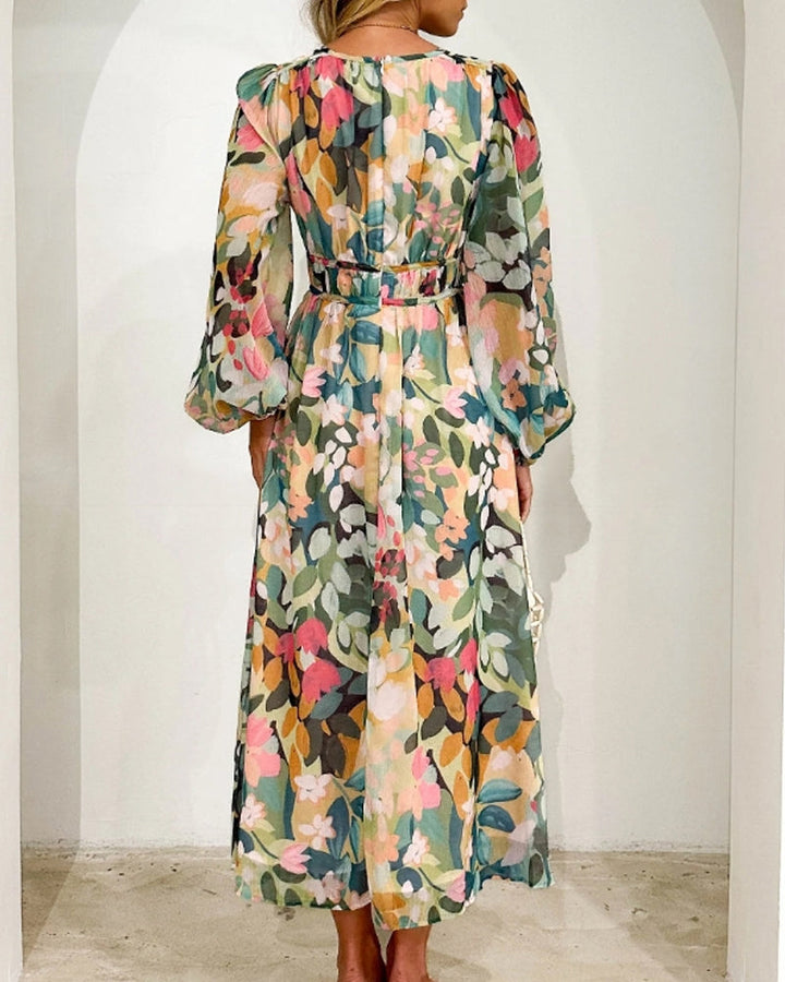 Esline™ Floral Maxi Dress