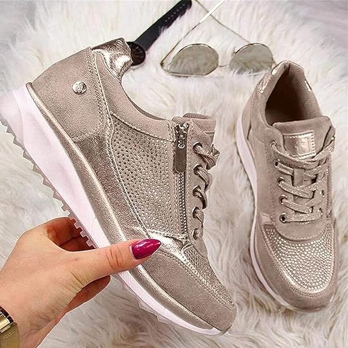 Lina™ Zip-Up Orthopedic Sneakers