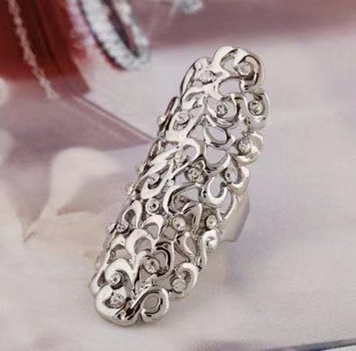 Erin – Vintage Silver Hollow Ring