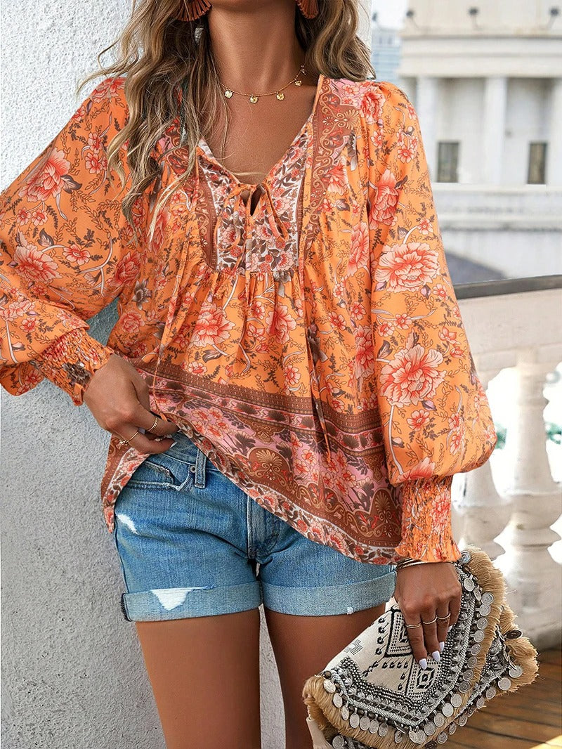 Lorenae™ Summer Floral Top