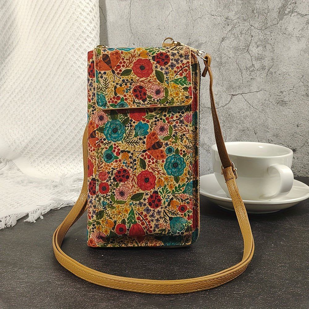 Elsie™ Bohemian Blossom Crossbody Bag