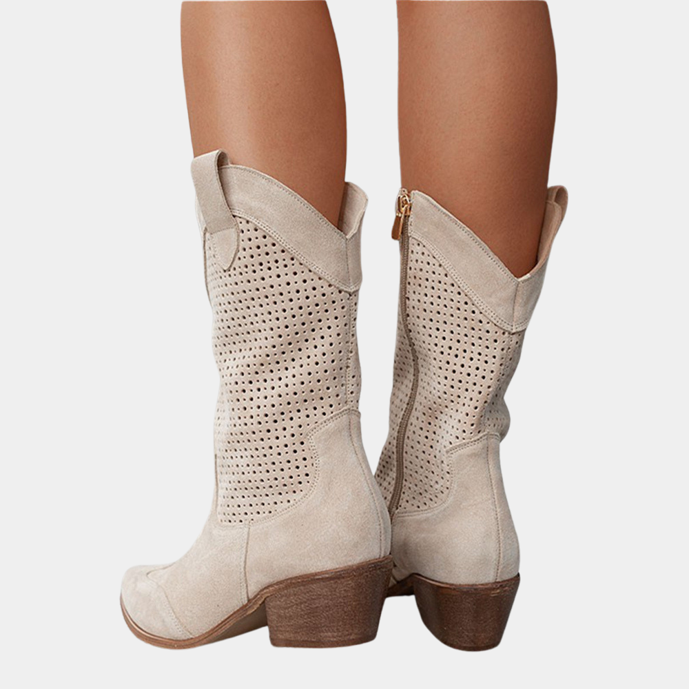 Elodie™ Cowboy Style Orthopedic Boots