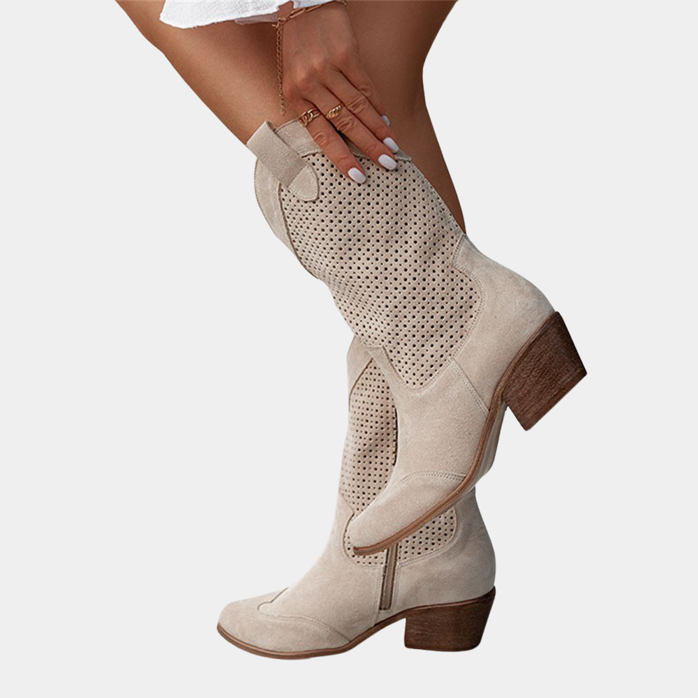 Elodie™ Cowboy Style Orthopedic Boots
