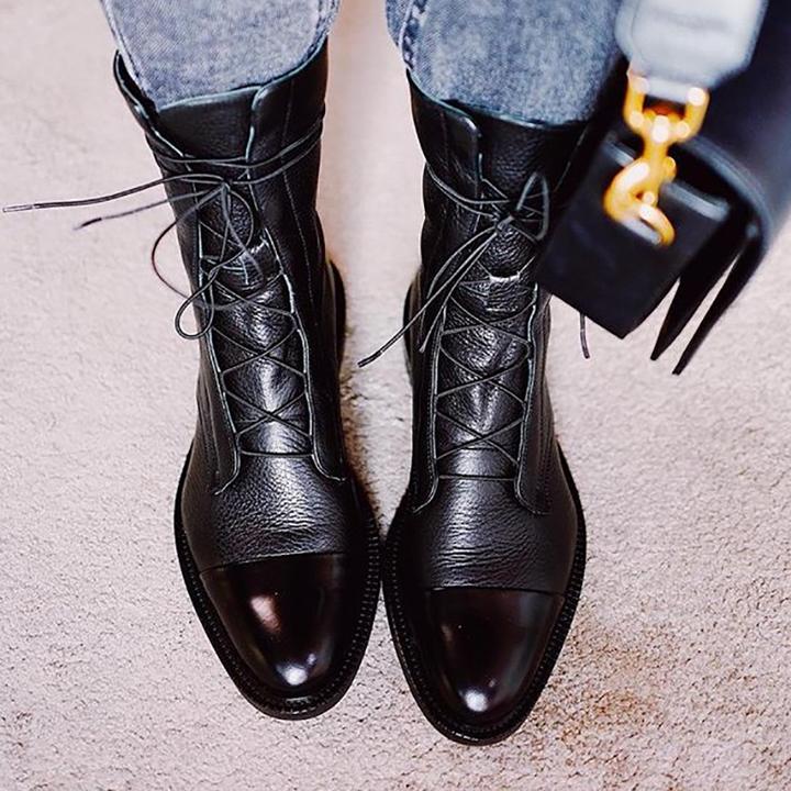 Mirelle™ Vintage Look Heel Boots