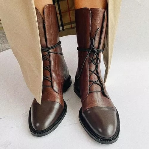 Mirelle™ Vintage Look Heel Boots