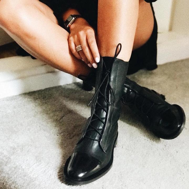 Mirelle™ Vintage Look Heel Boots
