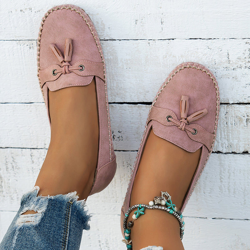 Callie™ Casual Tassel Moccasins