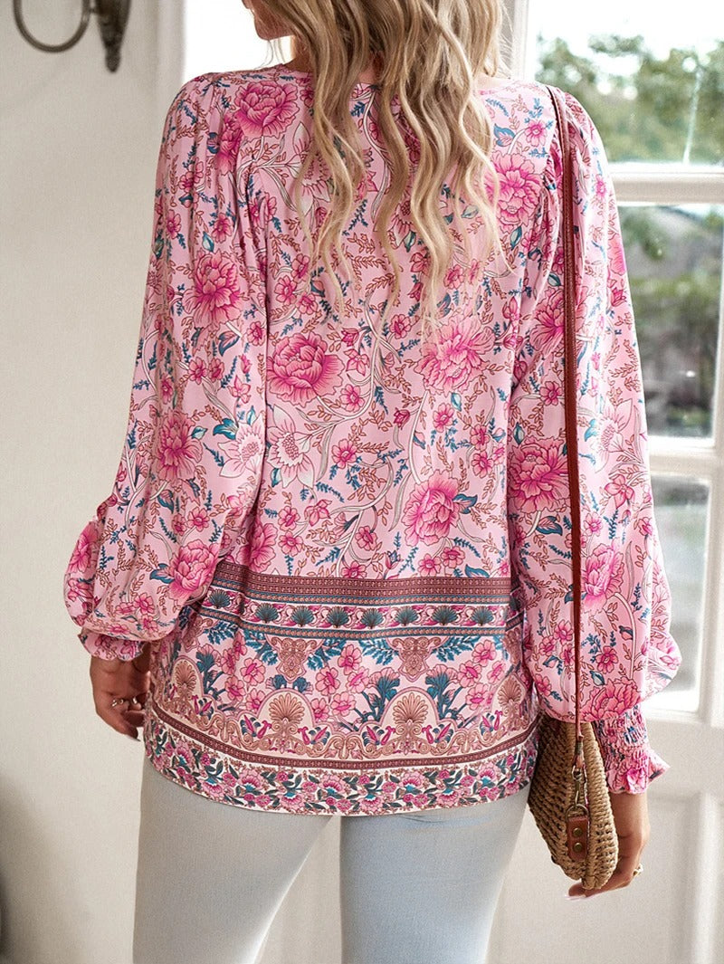 Lorenae™ Summer Floral Top