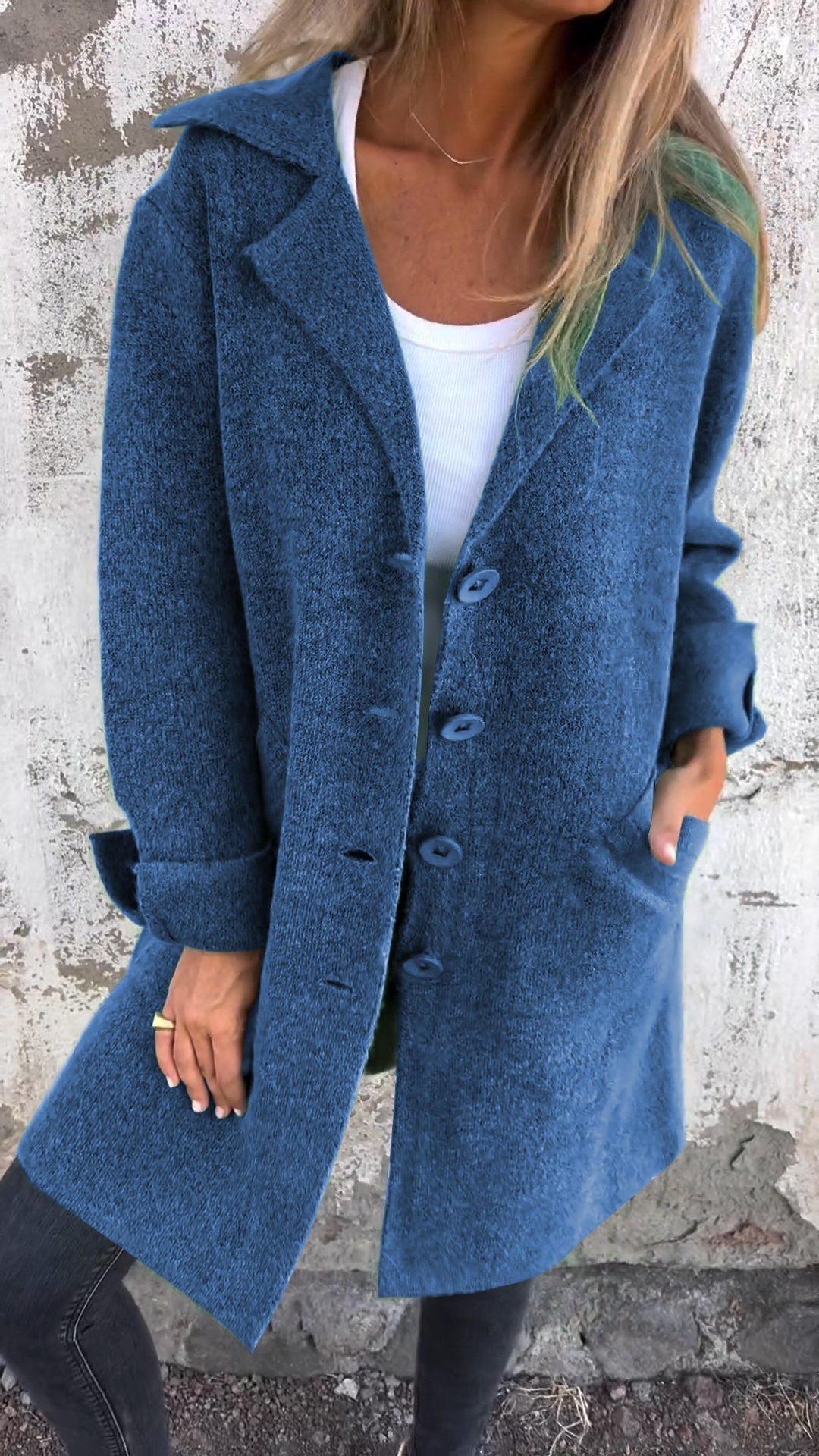 Ravie™ Long Knit Coat
