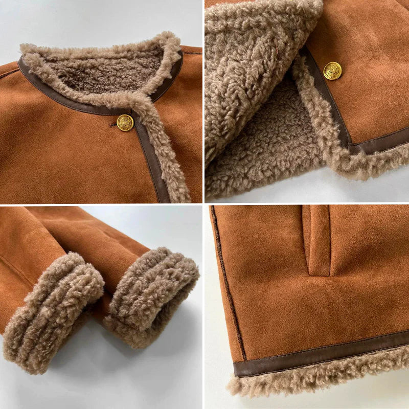 Isalie™ Genuine Sheepskin Jacket