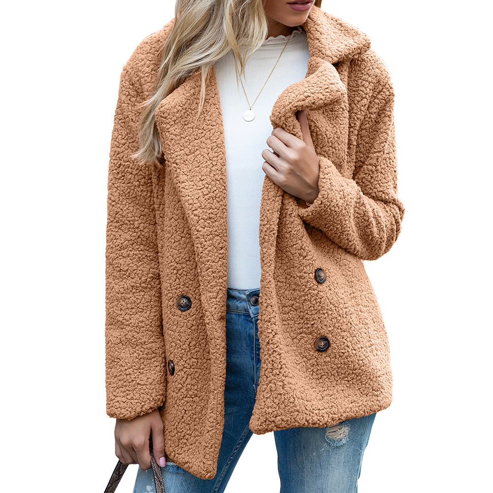 Caline™ Stylish Teddy Coat