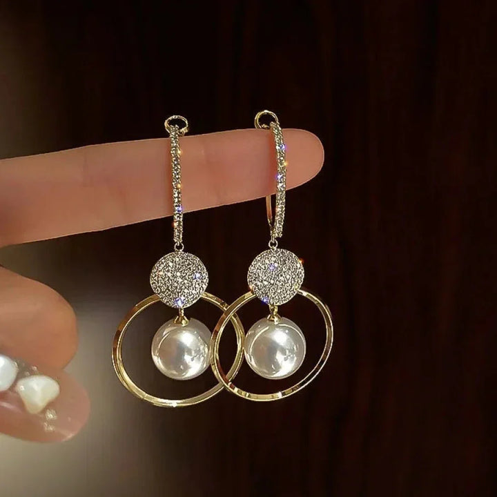 Francesca - Luxury Earrings with Cultured