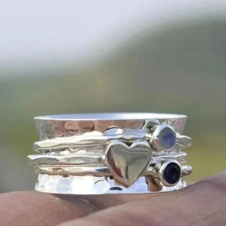 Felicity - Spinner Heart Ring