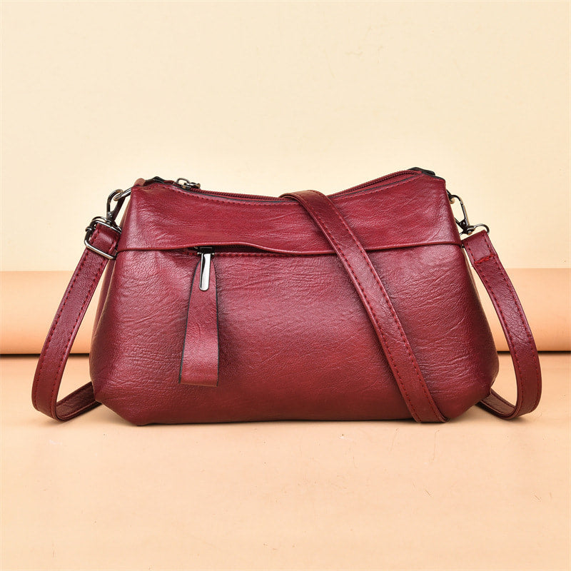 Cireen™  Chic Leather Crossbody Bag